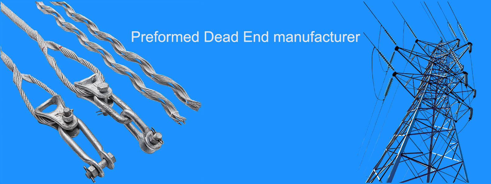 LA CHINE le meilleur Guy Grip Dead End préformé en ventes