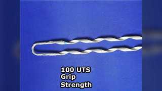 Connecteur de fil à extrémité morte à forte adhérence