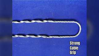 Extrémités de câble sécurisées Cul-de-sac préformé de 10 à 20 mm