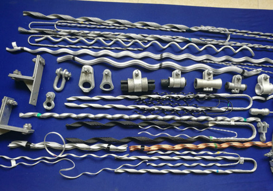 ACSR fil d'aluminium à pleine tension conducteur préformé splice 535mm
