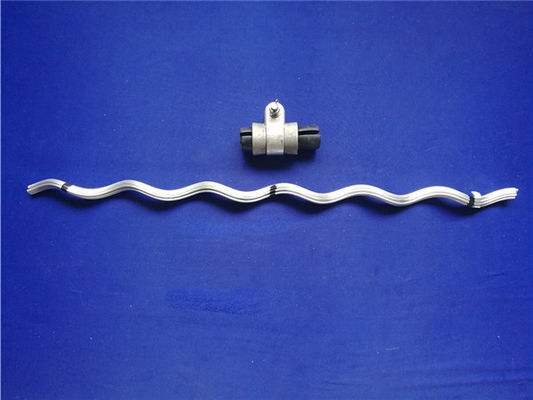 Ensemble de suspension préformé par fibre de l'extrémité 9.53mm ADSS de boule de HLLP