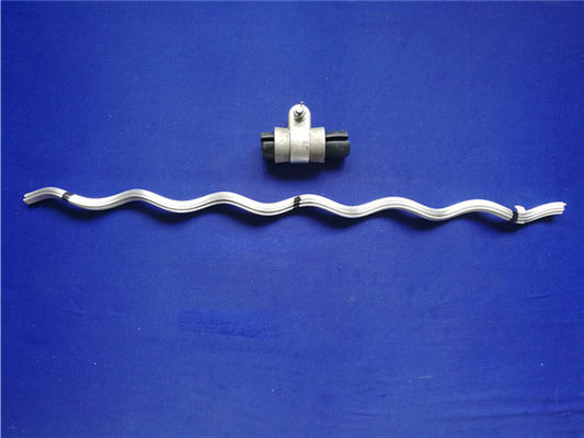 Matériel bleu de câble de fibre de la suspension 11.05mm OPGW d'ACSR