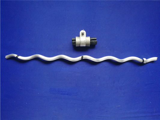 Ensemble galvanisé de suspension préformé par fibre en acier de 1043mm ADSS