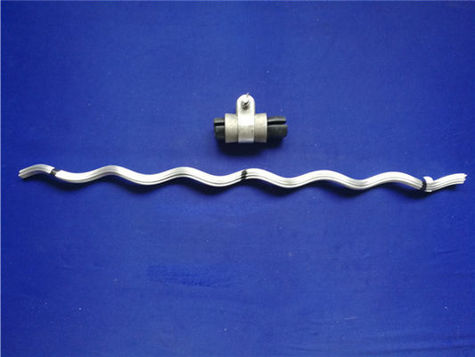 Ensemble droit en aluminium de suspension préformé par ADSS de 15.75mm