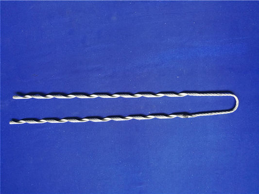 L'isolation courte d'envergure a galvanisé la bride de tension préformée par 9.0mm